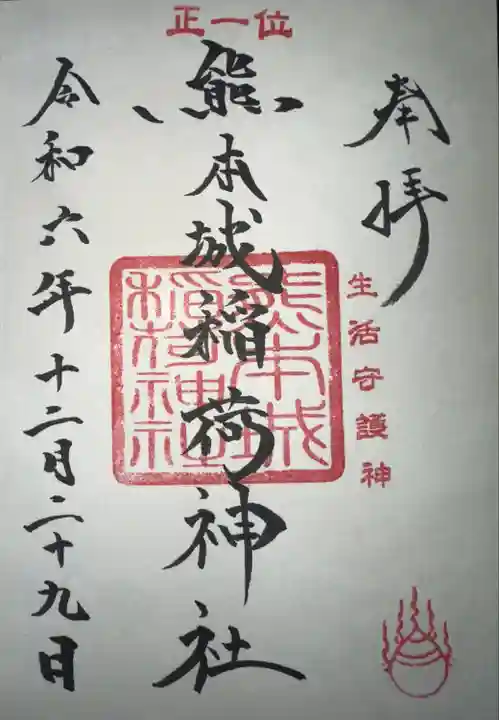 熊本城稲荷神社(熊本県)