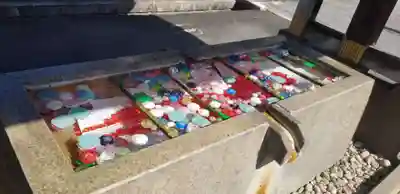 長野縣護國神社の手水舎