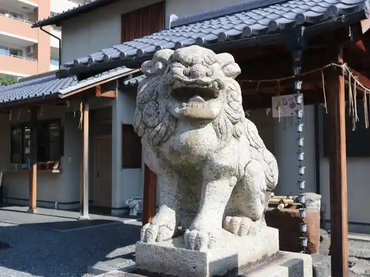 玄武神社の狛犬