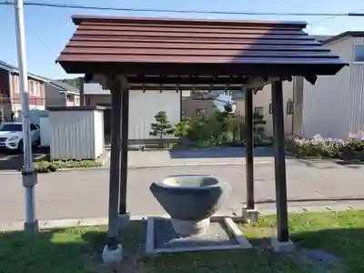 朝里神社の手水舎