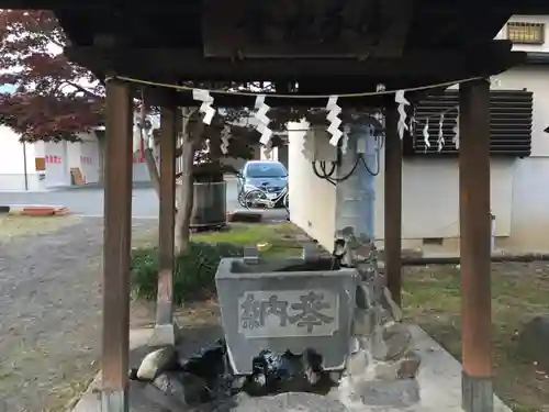 甲斐奈神社の手水舎