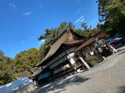 建部大社の本殿・本堂