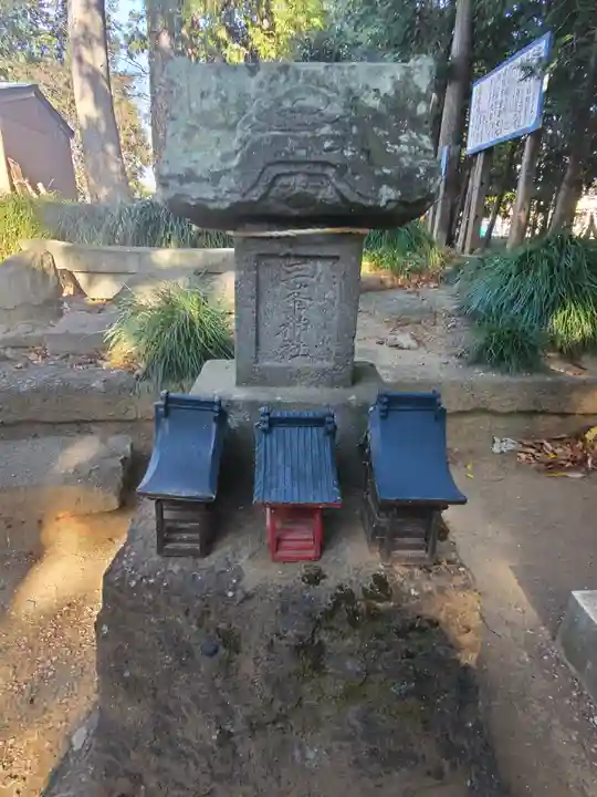 浅沼八幡宮の末社・摂社