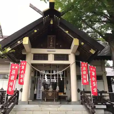 豊平神社の本殿・本堂