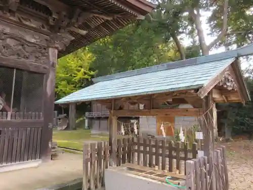 田村大元神社の手水舎