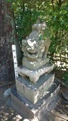 築地神社の狛犬