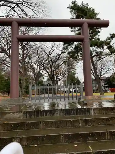 厚別神社の鳥居