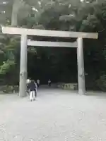 伊勢神宮外宮(豊受大神宮)の鳥居