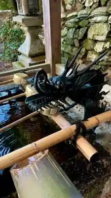 葛川息障明王院の手水舎