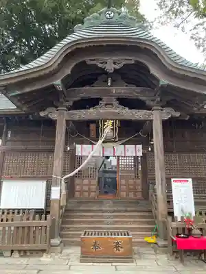 阿邪訶根神社の本殿・本堂