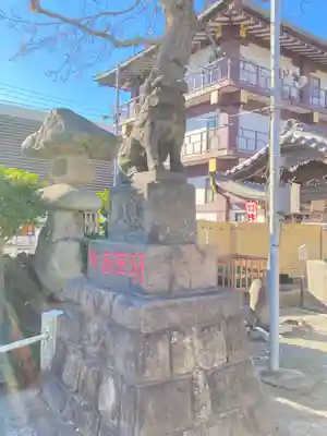 羽田神社の狛犬