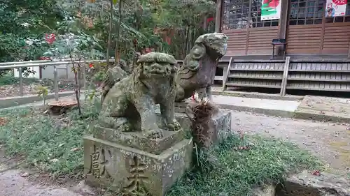 雄琴神社の狛犬