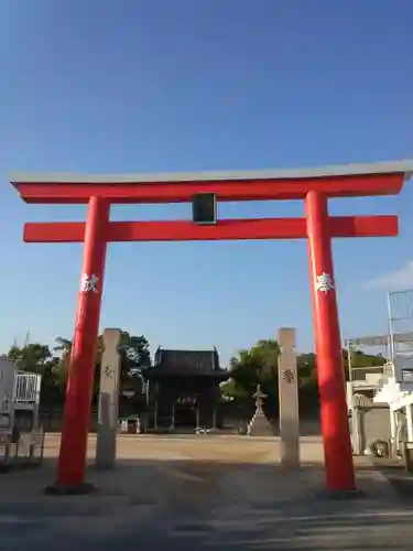 松原八幡神社の鳥居