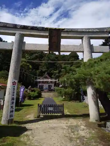 海津天神社の鳥居