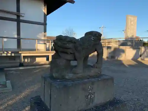 御靈神社の狛犬