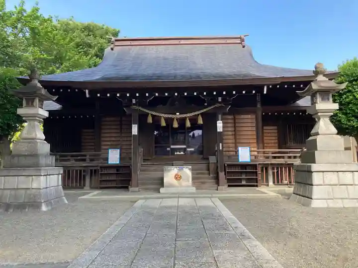 厚木神社の本殿・本堂