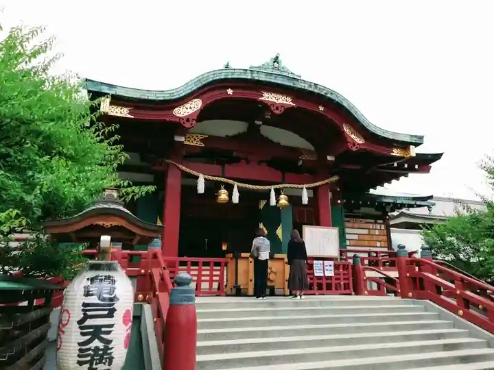 亀戸天神社の本殿・本堂