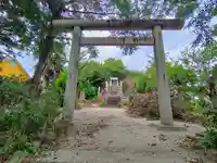 忠魂社(中味鋺)の鳥居