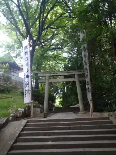 阿智神社の鳥居