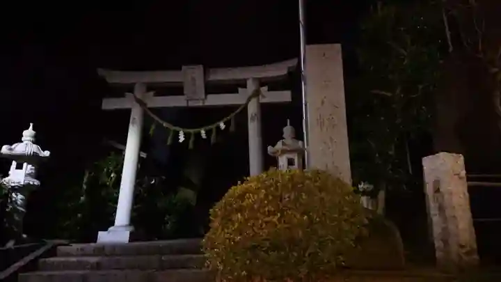 久が原東部八幡神社の鳥居