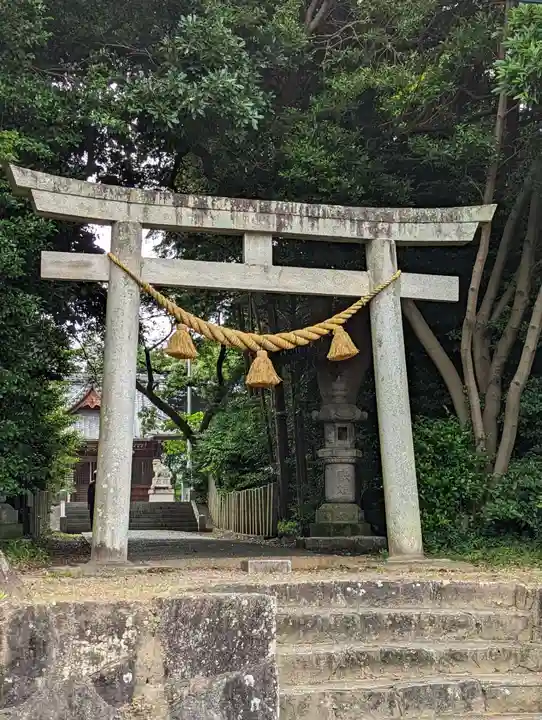 砥神神社の鳥居