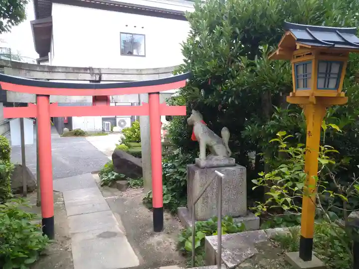 岡山神社の鳥居