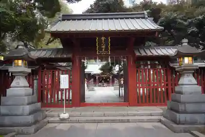 金王八幡宮の山門・神門