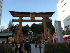 宇都宮二荒山神社の鳥居