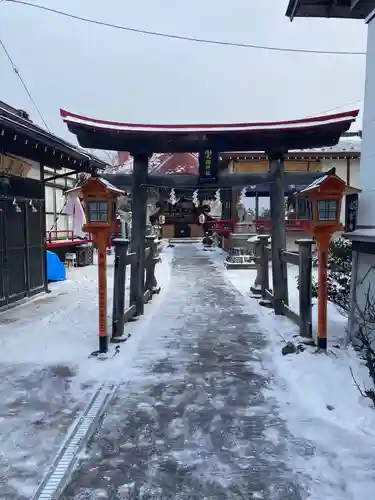 大鏑神社の鳥居