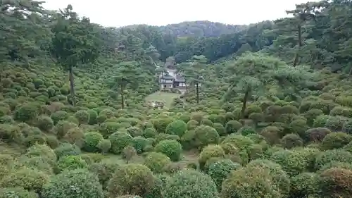 塩船観音寺の景色