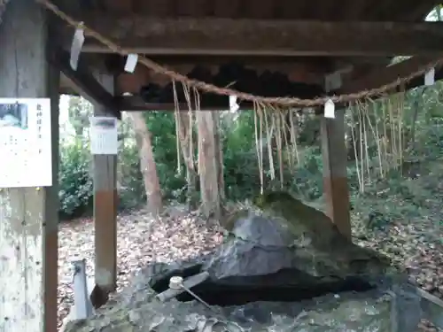 白石社の手水舎