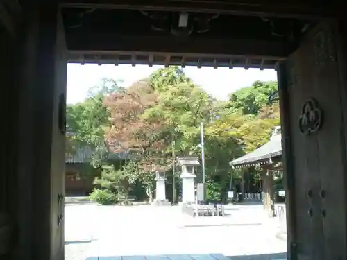 大野湊神社の山門