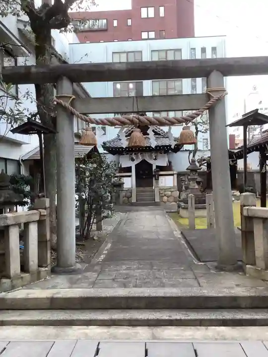 縣神社の鳥居