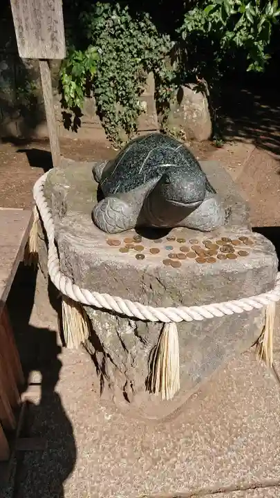 酒列磯前神社の狛犬