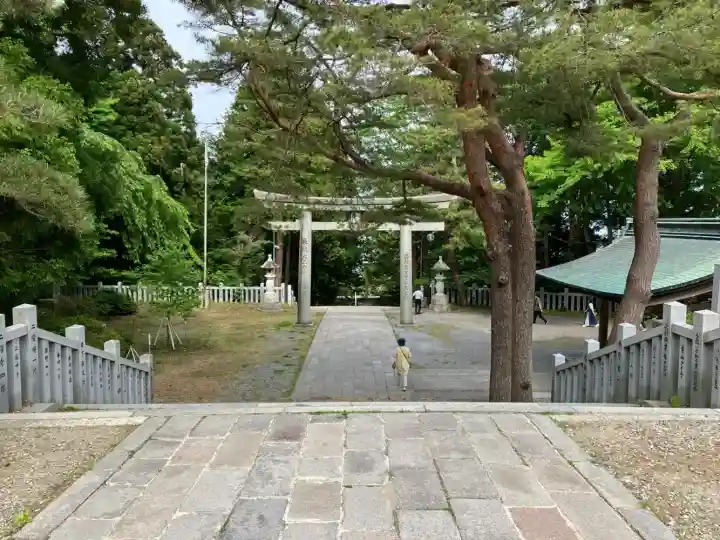 函館八幡宮の景色