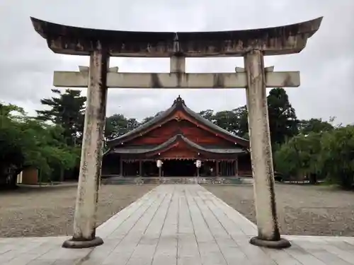 富山縣護國神社の鳥居