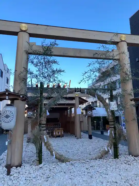 【閉業】小石川大神宮の鳥居