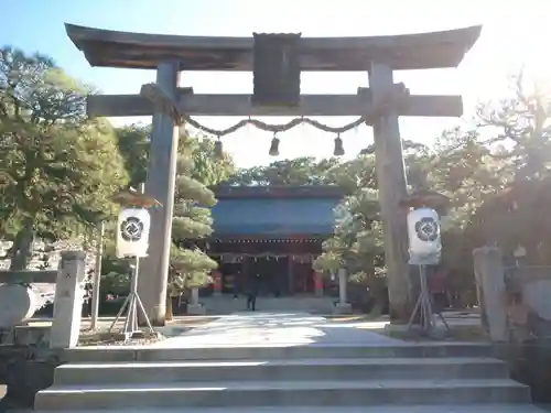 松陰神社の鳥居