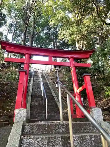 茅ヶ崎杉山神社の鳥居