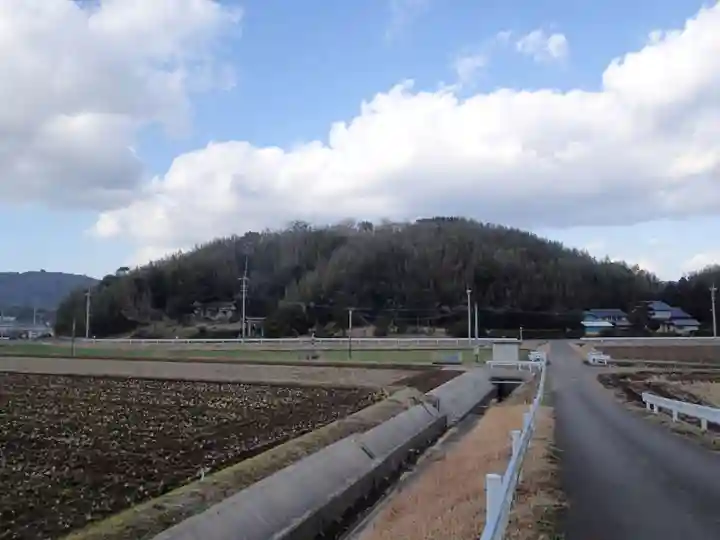 天手長比賣神社跡の周辺