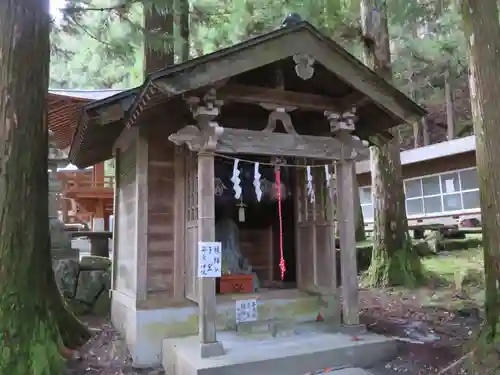 甲斐駒ヶ岳神社の末社