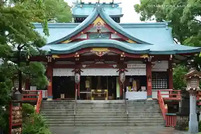 多摩川浅間神社の本殿・本堂