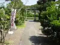 櫻井子安神社の鳥居