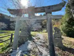 角折神社の鳥居