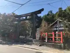 建勲神社の鳥居