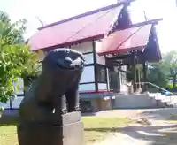 江部乙神社の狛犬