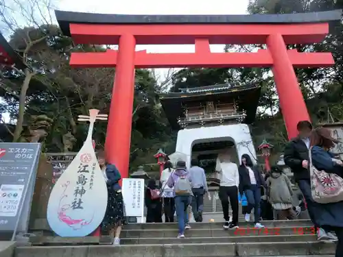 江島神社の鳥居