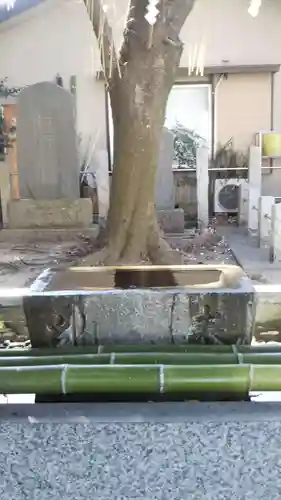 北星神社の手水舎