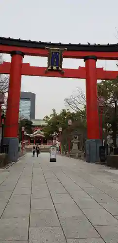 富岡八幡宮の鳥居