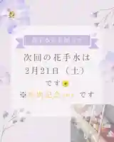 花手水
告知✨